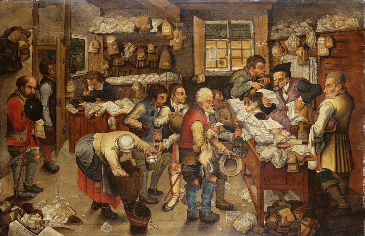 The Payment of the Tithe by Pieter Brueghel the Younger