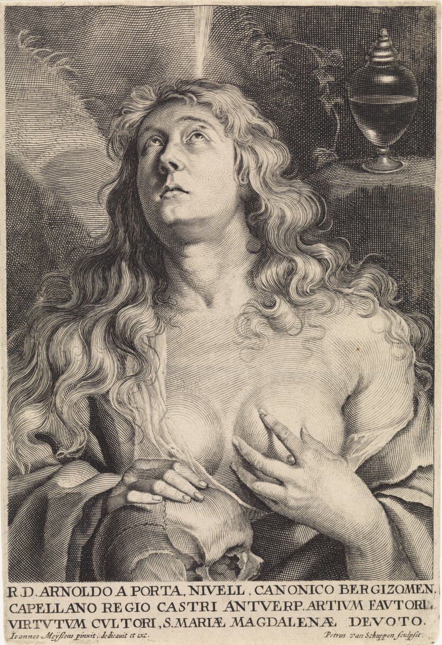 Mary Magdalene by Pieter van Schuppen