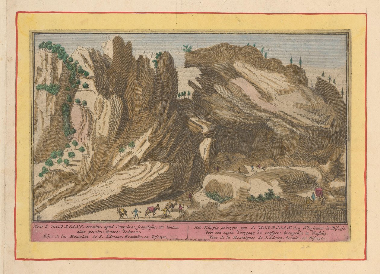 Mountain of San Adrian in Biscay by Pieter van den Berge