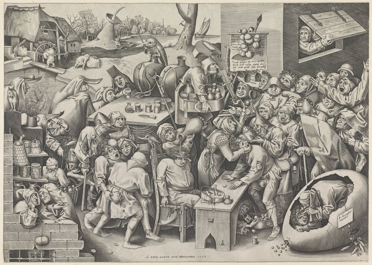 The Stonecutter or the Witch of Mallegem by Pieter van der Heyden