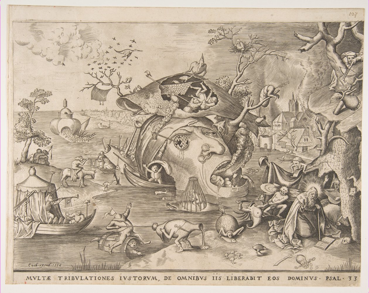 The Temptation of St. Anthony by Pieter van der Heyden