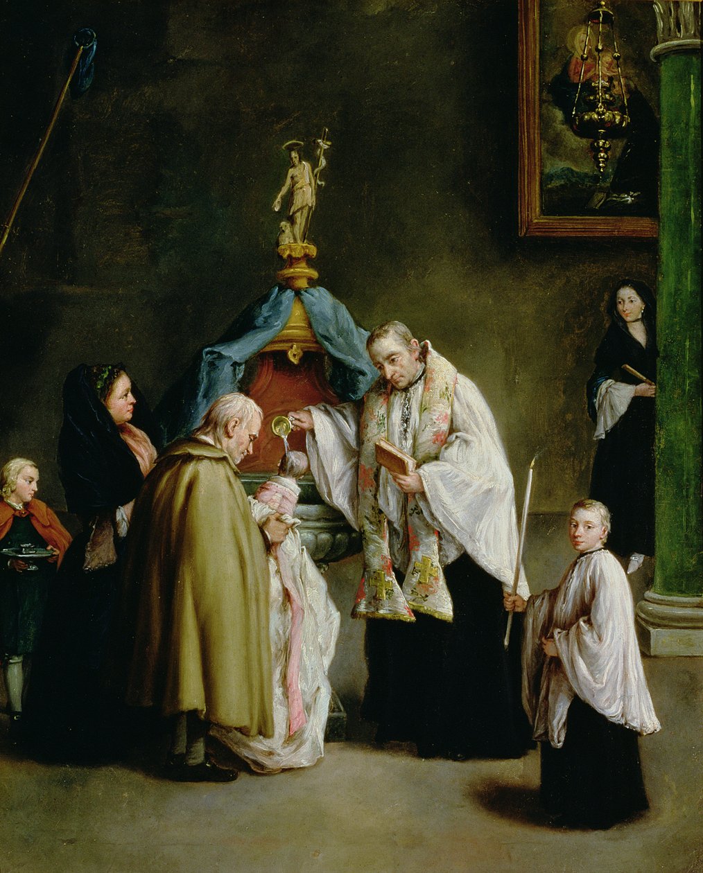 The Baptism by Pietro Longhi