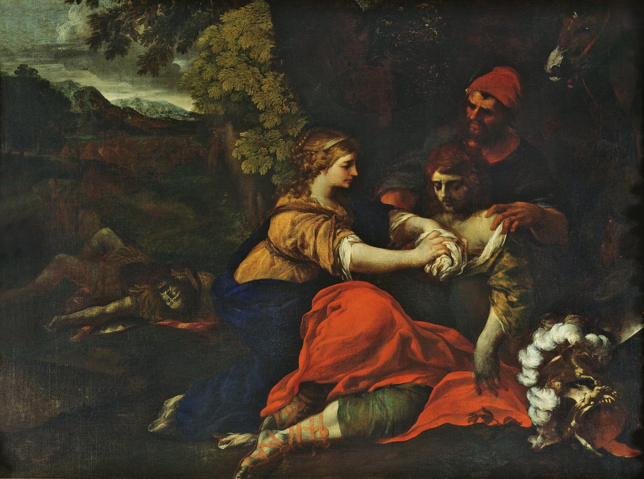 Tancred and Erminia, c.1640-45 by Pietro da Cortona