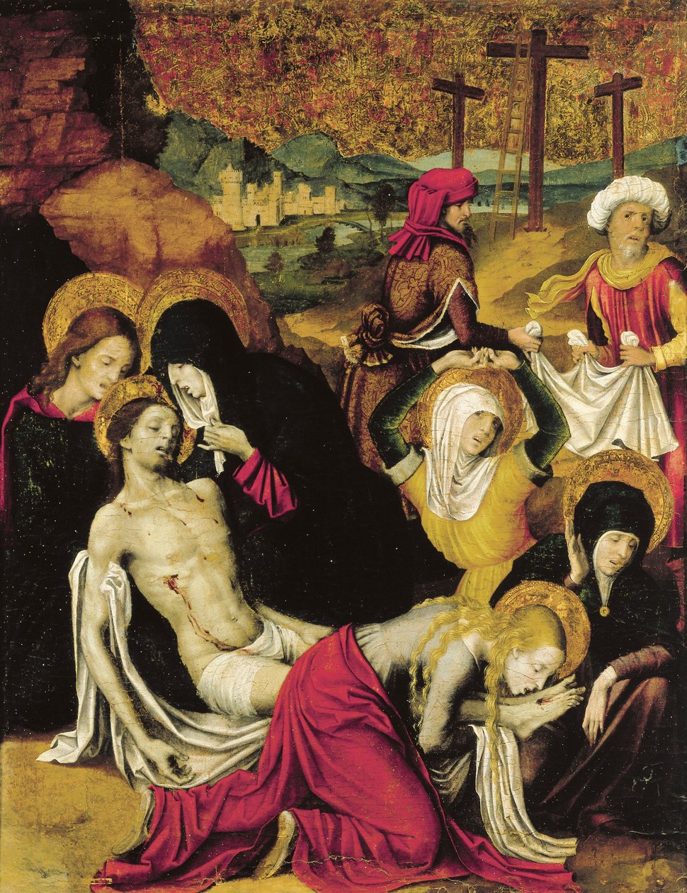 Deposition of Christ, or Pieta of Tangier by Pietro Cavaro