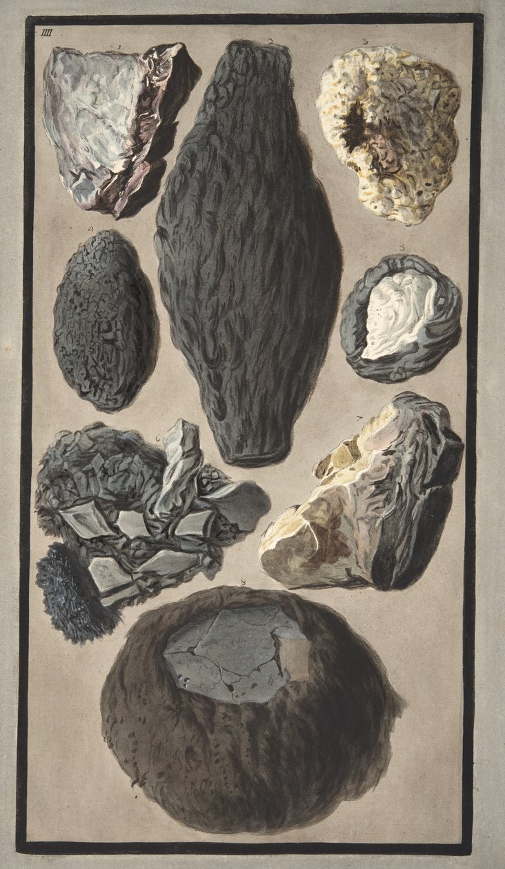 Specimens of Volcanic Matter, from 'Campi Phlegraei: Observations on ...