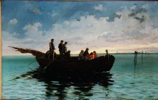 The Night Crossing by Pietro Gabrini
