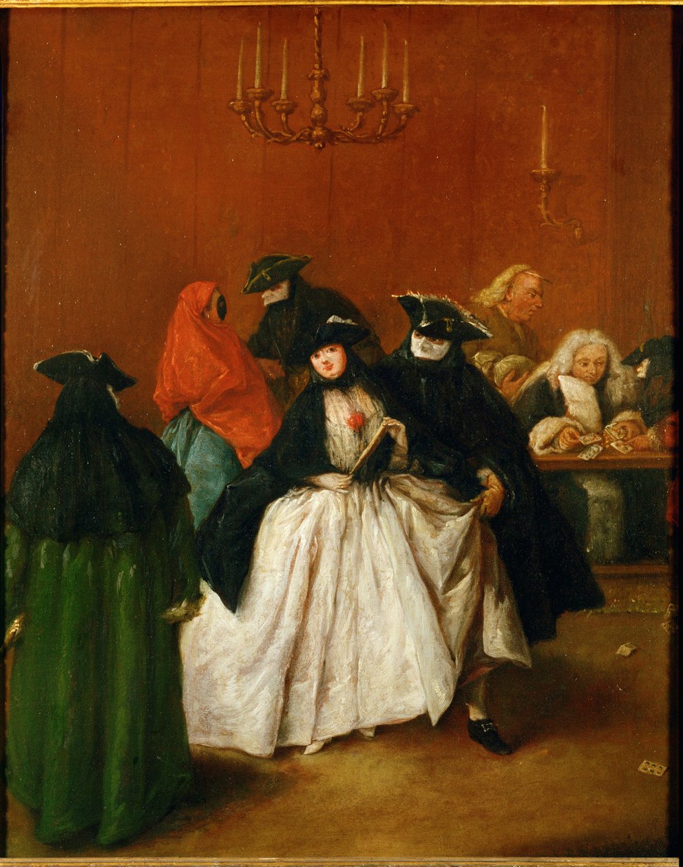Il Ridotto by Pietro Longhi