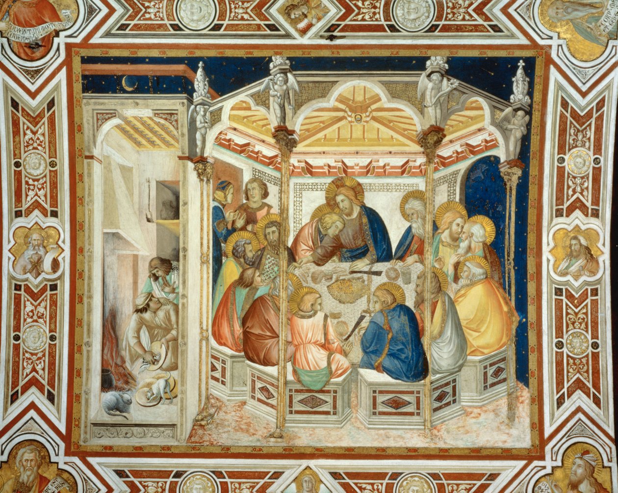 The Last Supper by Pietro Lorenzetti