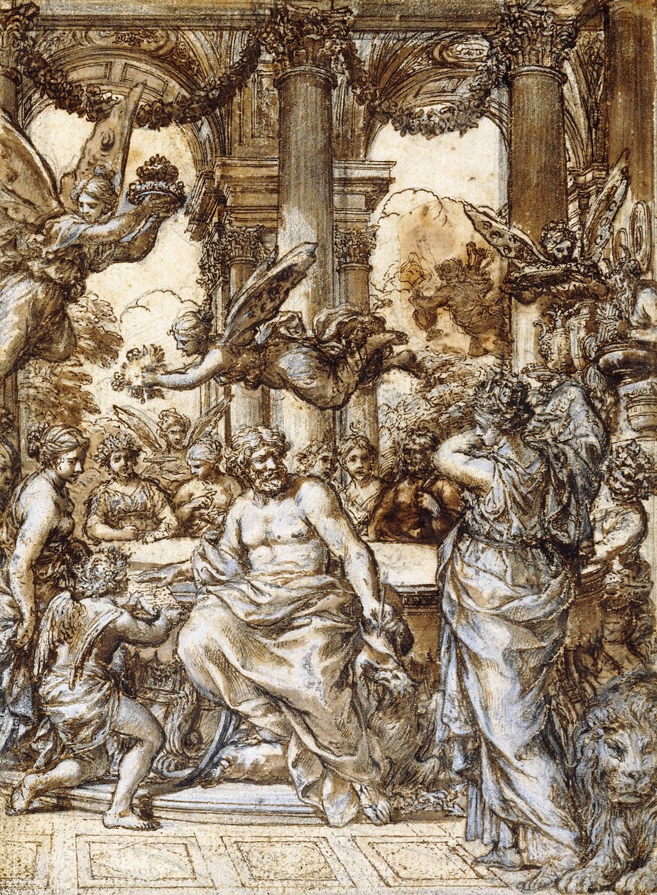 Cybele before the Council of the Gods by Pietro da Cortona