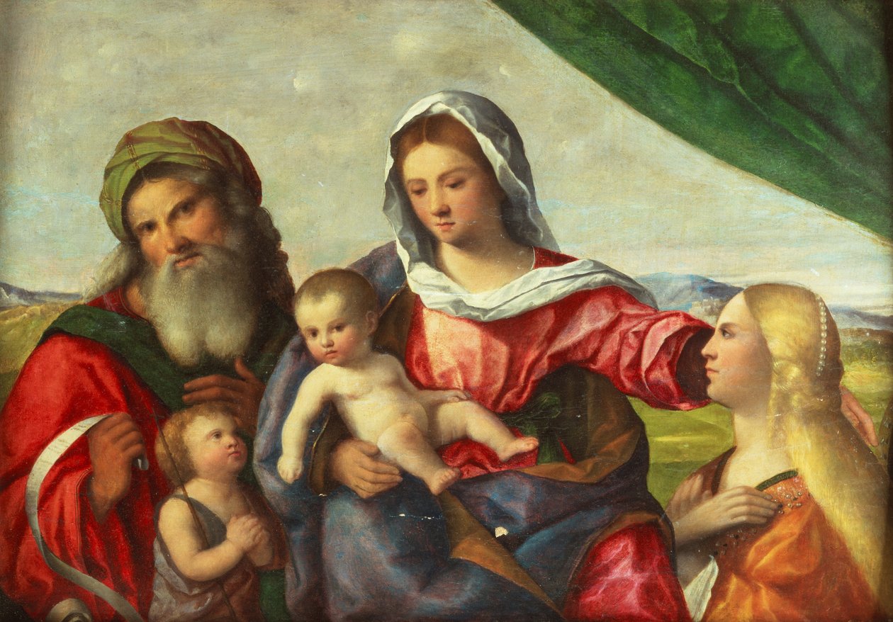 The Madonna and Child with the Infant St. John the Baptist, St ...