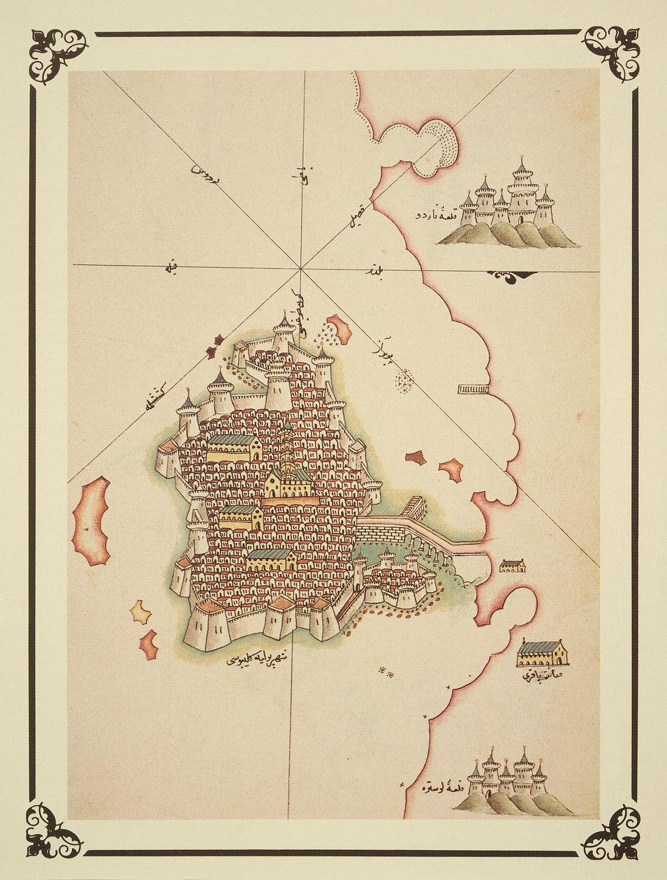 Map of Gallipoli, from the 