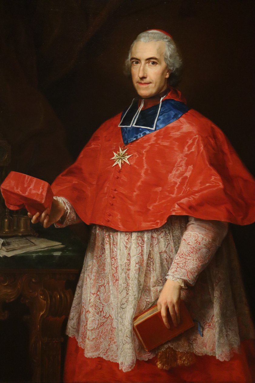 Cardinal Rochechouart by Pompeo Batoni