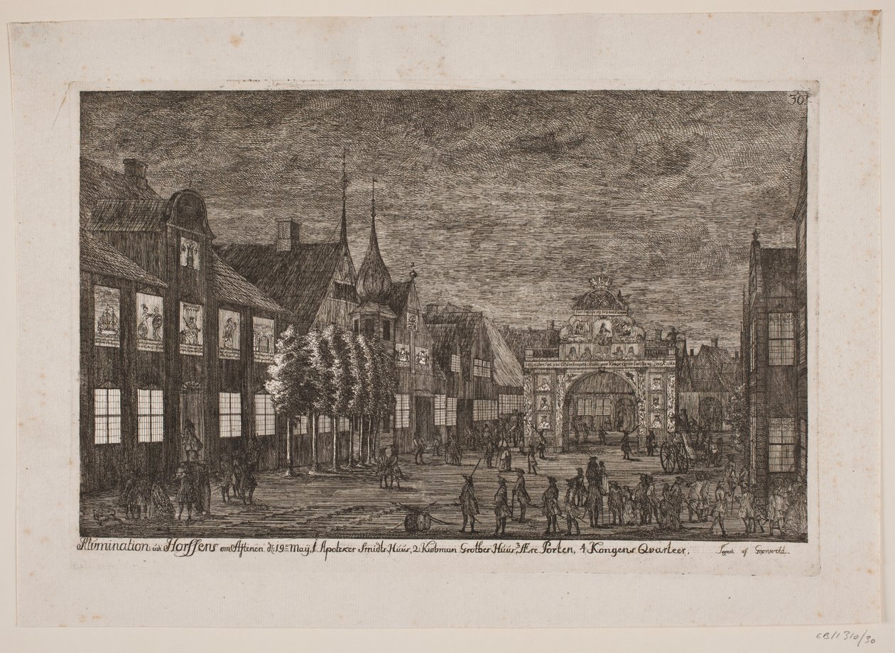 Illumination in Horsens by Poul Isac Grønvold