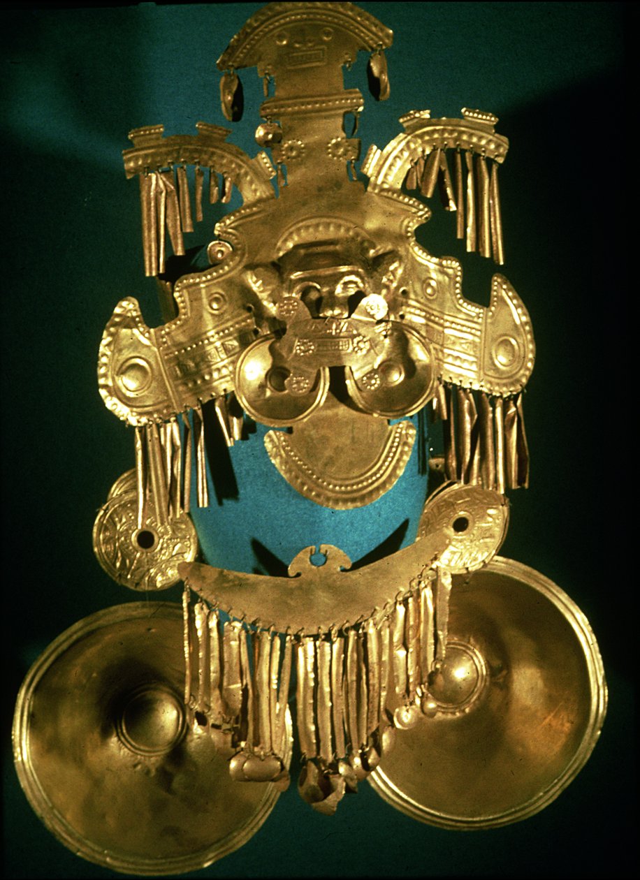 Pectoral ornament of the Calima region, Colombia, c. AD 500-1500 by Pre-Columbian