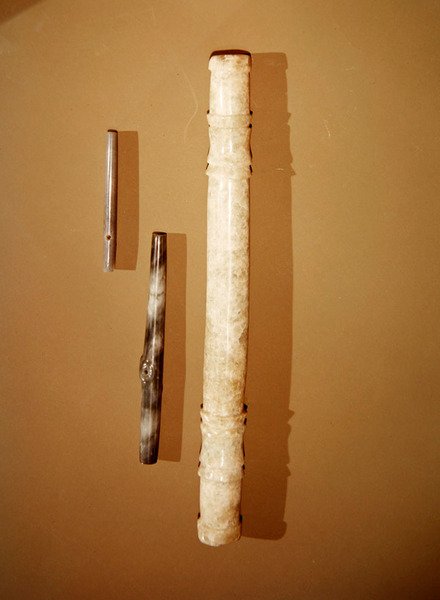 Bar Pendants from Guacimo, Linea Vieja Area by Pre Columbian Pre Columbian