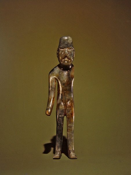 Standing man, Olmec Culture by Pre-Columbian Pre-Columbian