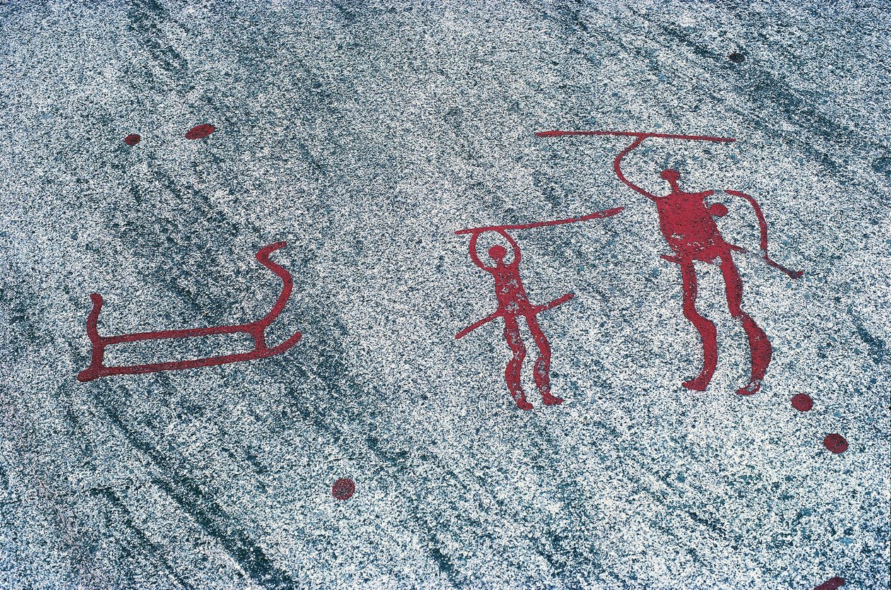 Rock paintings in Tanum, Sweden by Prehistoric Prehistoric