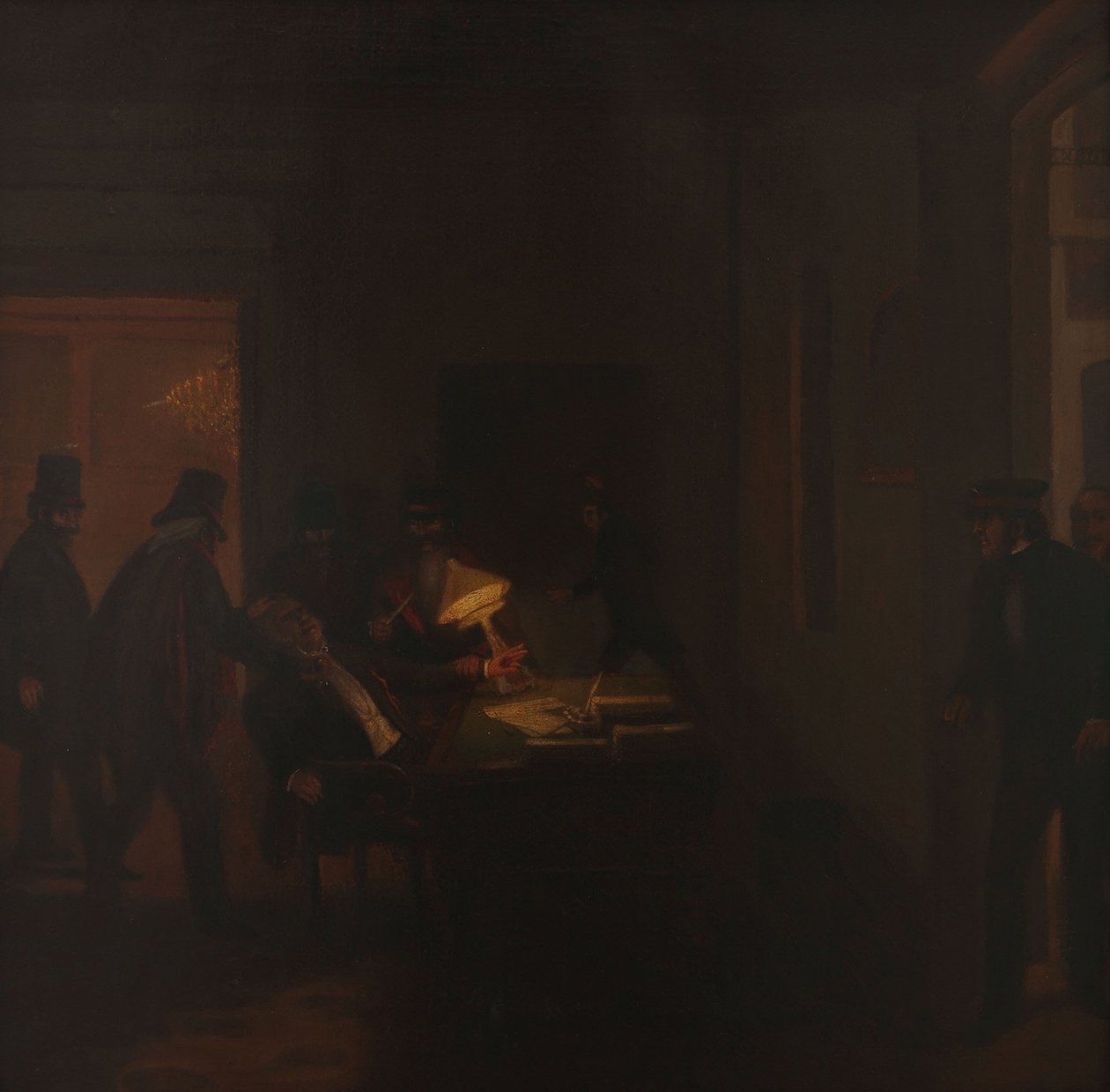 Murder of Maza by Prilidiano Pueyrredon