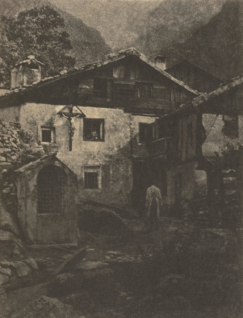 Camera Work: A Village Corner by Professor Hans Watzek