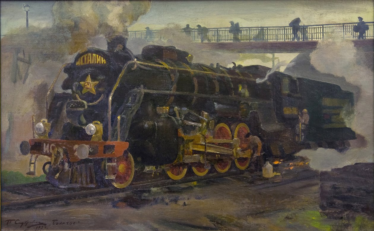 Locomotive IS20 by Pyotr Iosifovich Smukrovich