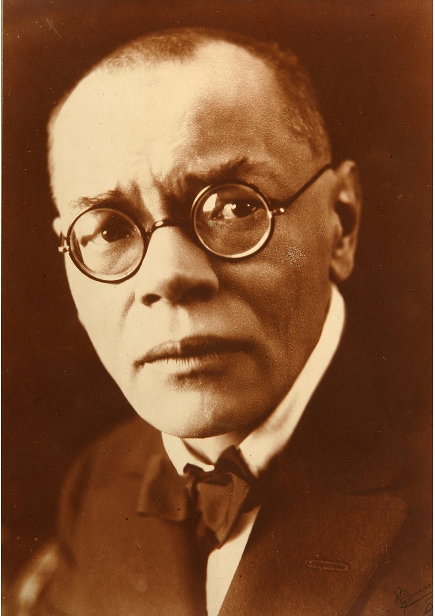 Portrait of the author Aleksey Mikhailovich Remizov (1877-1957) by Pyotr Ivanovich Shumov