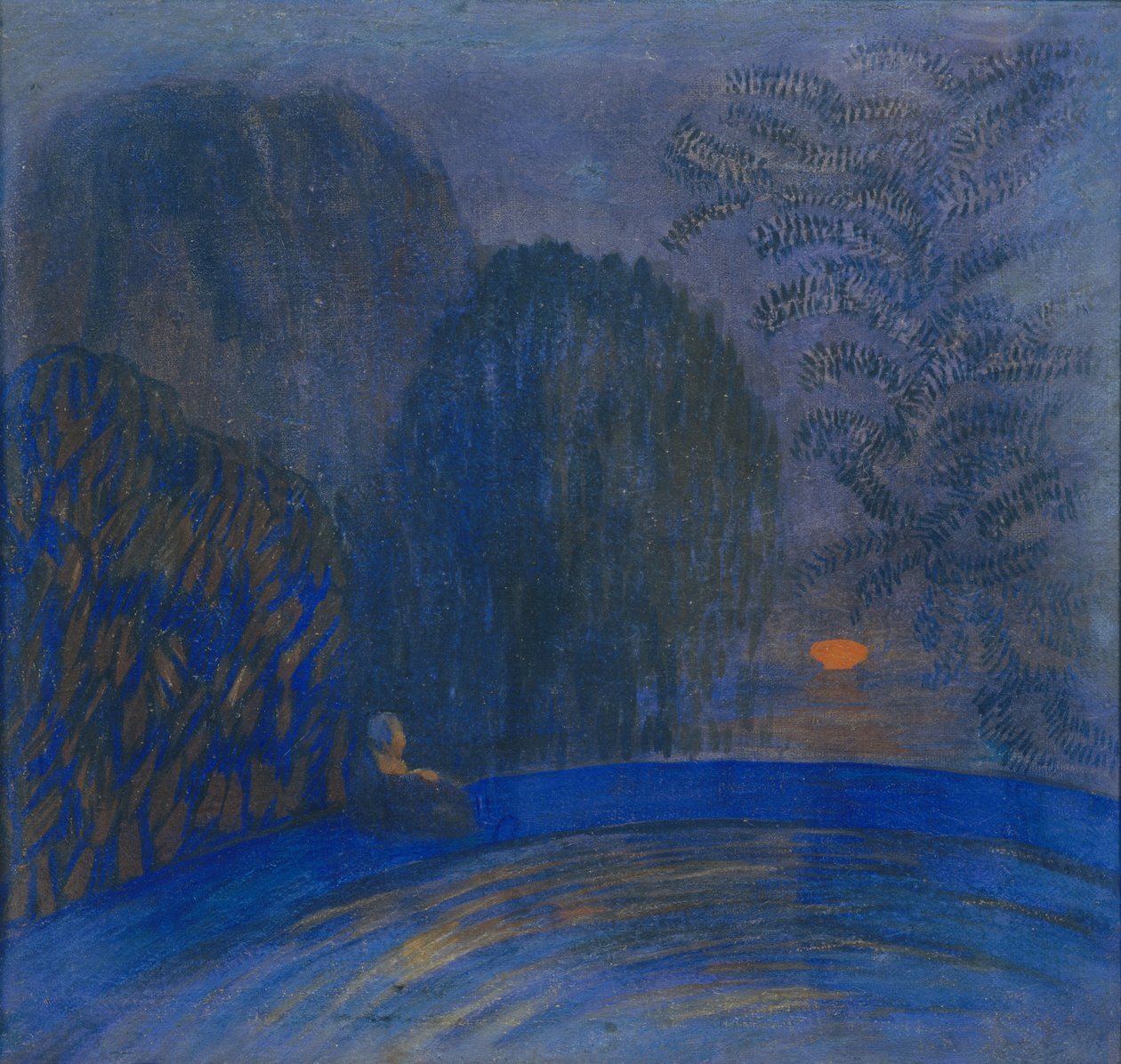 Moon Motif by Pyotr Savvich Utkin: Buy fine art print