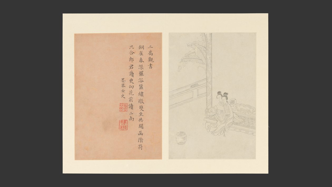 Famous Women, Dated 1799 by Qi Gai