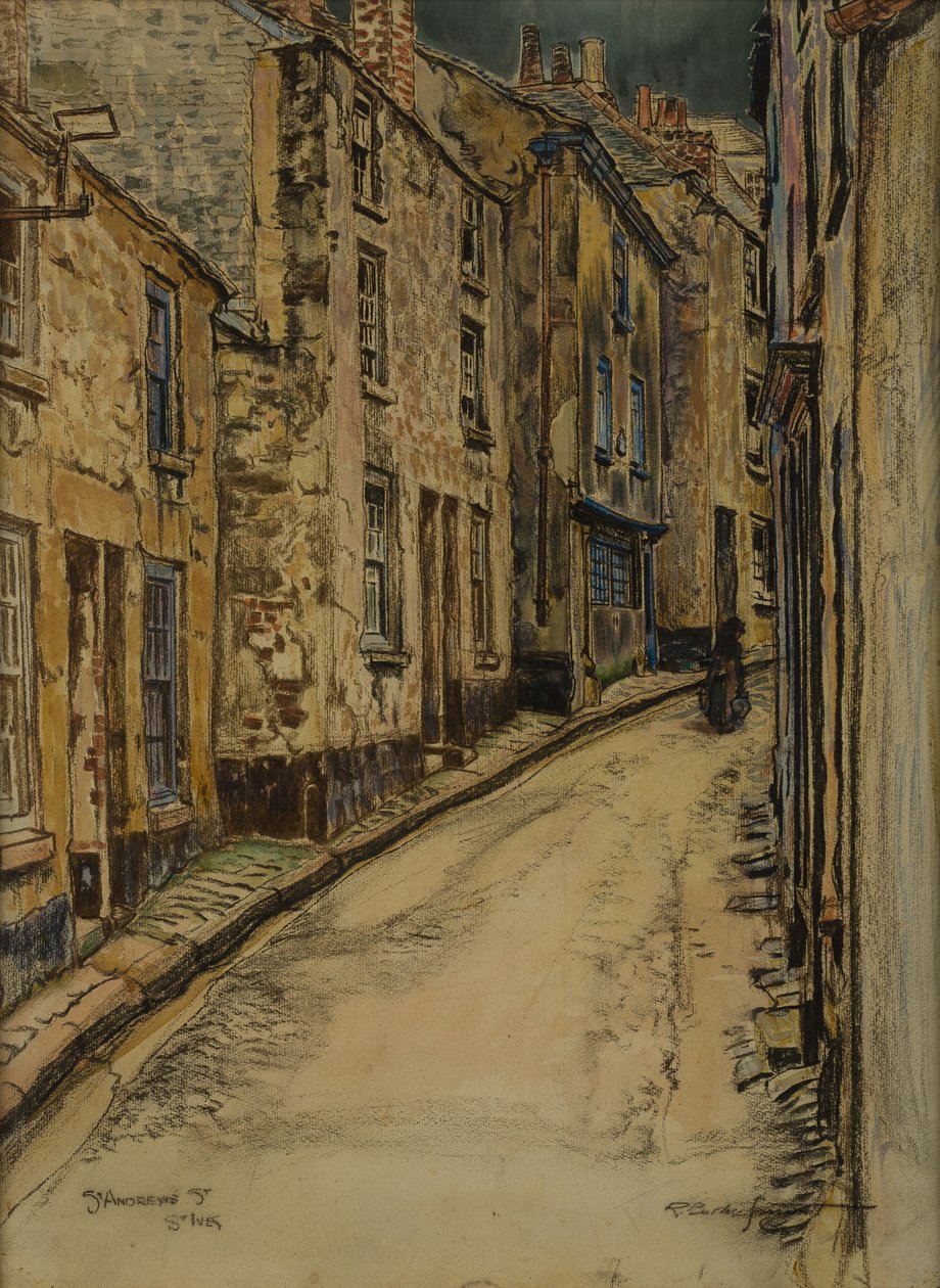 St Andrews Street, St Ives by R. Borlase Smart