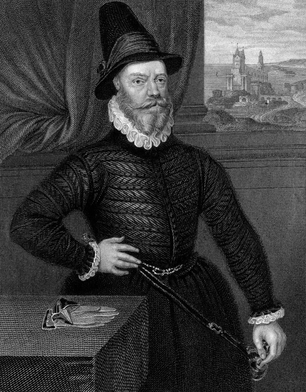 James Douglas, 4th Earl of Morton c1525-1581, 1824 by R. Cooper