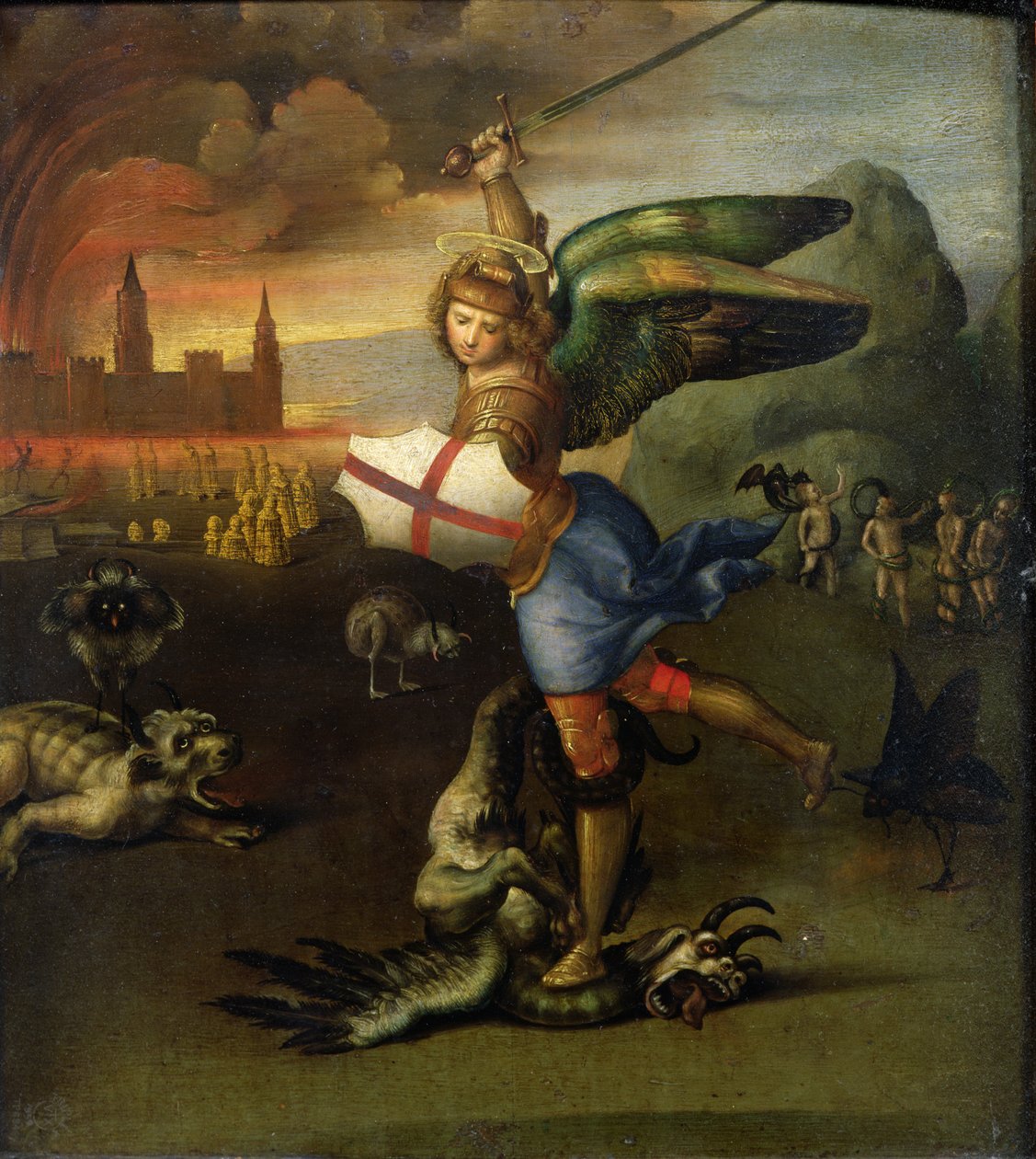 St. Michael, c.1503-05 by Raffaello Sanzio Raphael