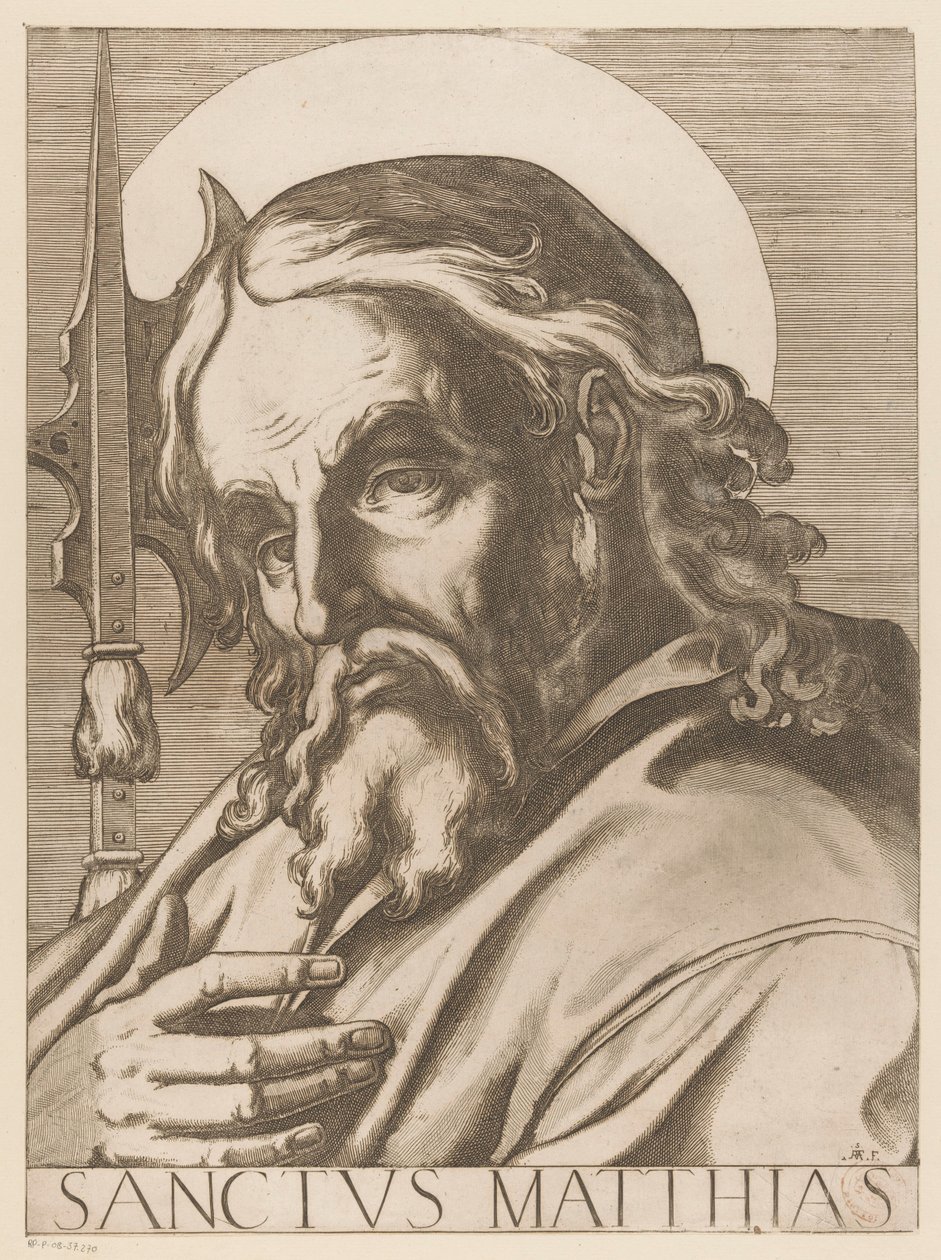 Saint Matthias (Christ, Mary, and the Twelve Apostles series) by Raffaello Schiaminossi