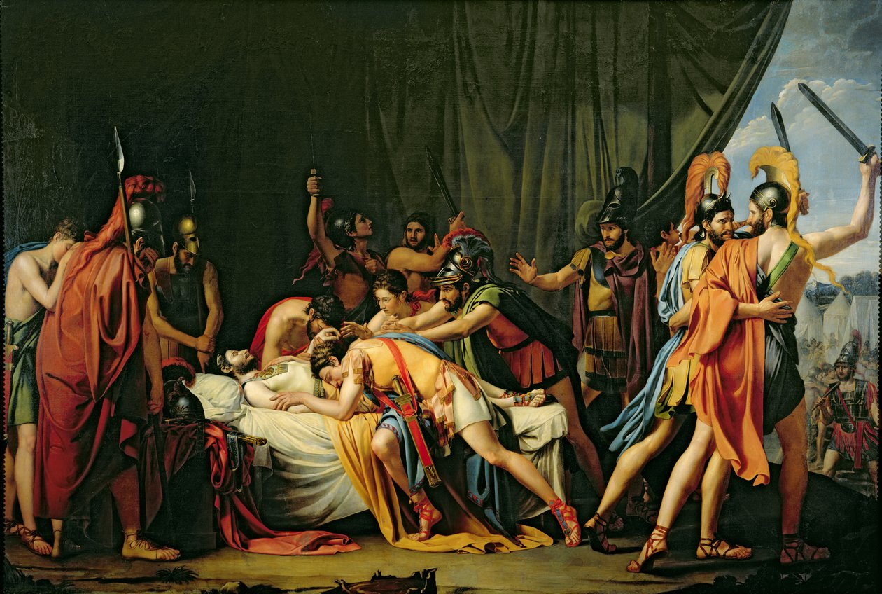 The Death of the Rebel, Viriathus by Raimundo de Madrazo y Garreta