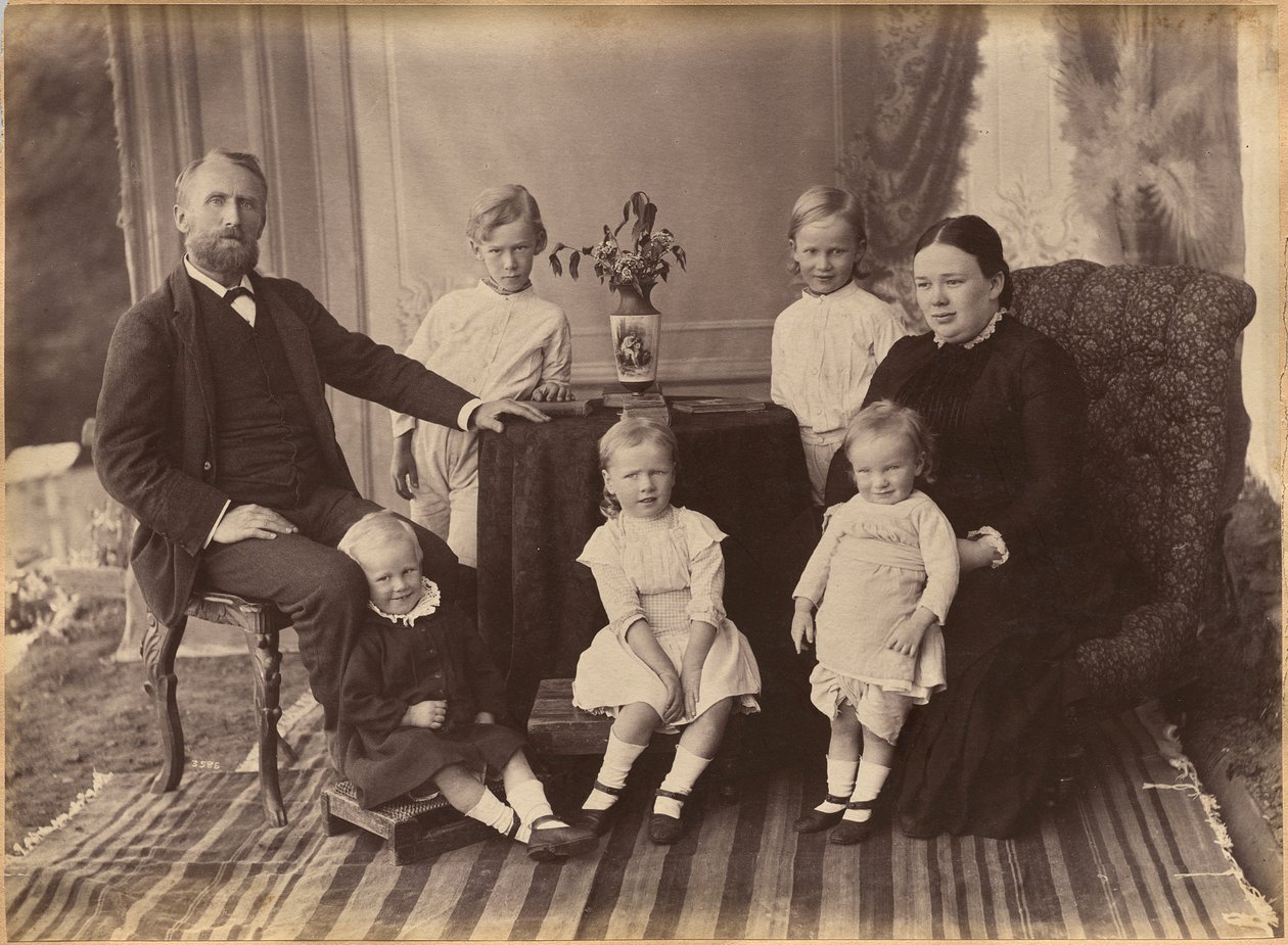 Mr. Robert Holtz and Family by Raja Deen Dayal
