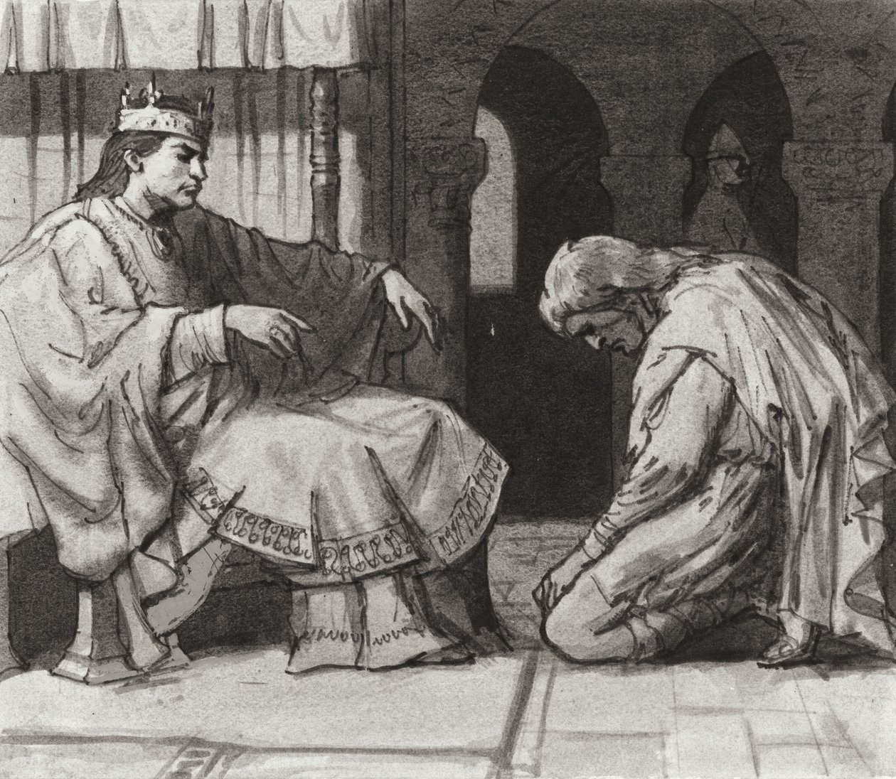 Walteof, Earl of Northumbria before King William I by Ralph Bruce