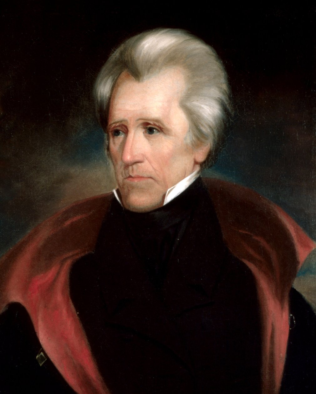 Andrew Jackson Head (Cropped 4x5) by Ralph Eleaser Whiteside Earl