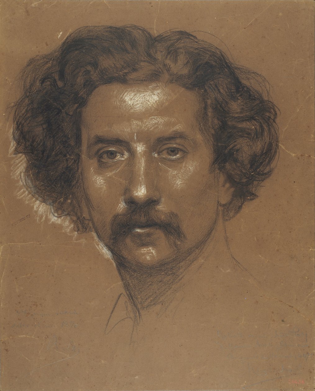 Self-Portrait by Ramón Martí Alsina