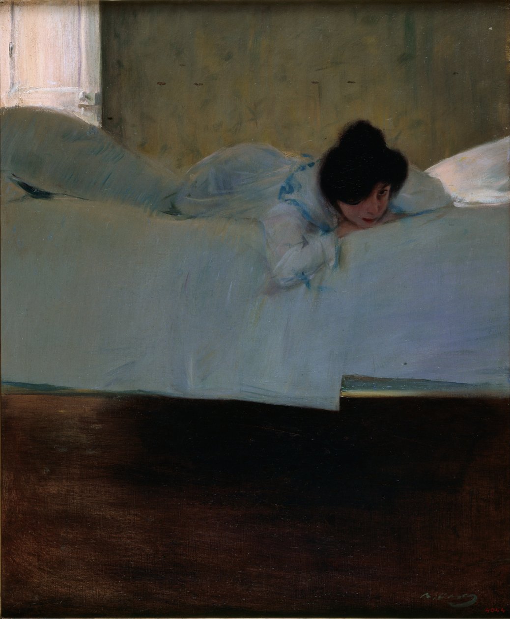 Laziness by Ramon Casas i Carbo