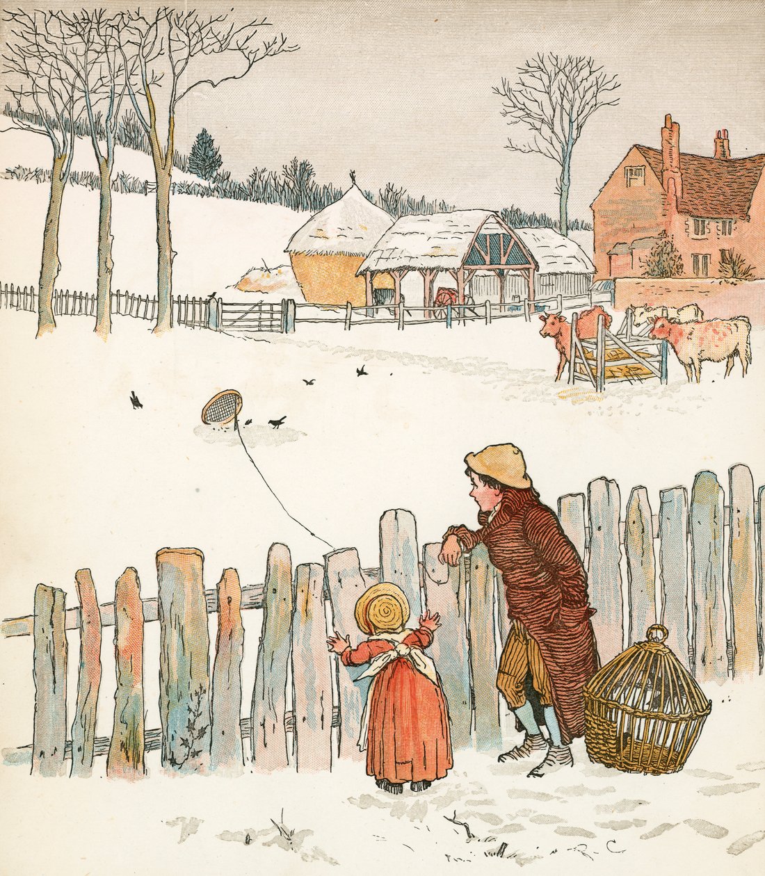 Four and twenty blackbirds by Randolph Caldecott
