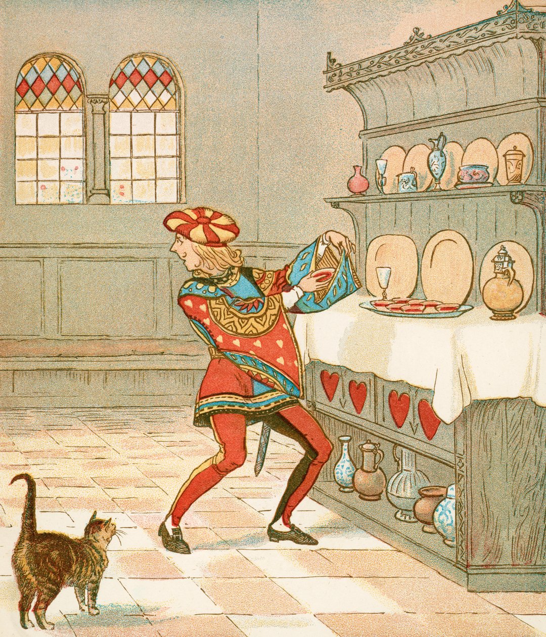 The Knave of Hearts He Stole those Tarts by Randolph Caldecott