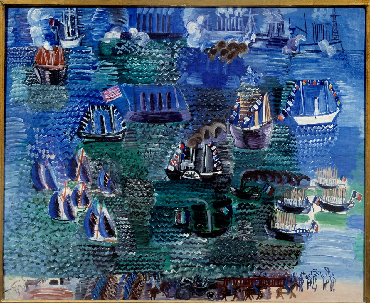Maritime Feast and Official Visit to Le Havre by Raoul Dufy