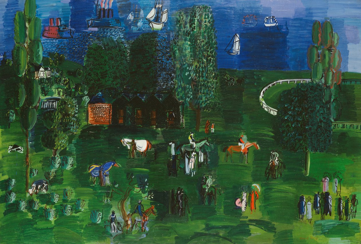 The Paddock by Raoul Dufy: Premium art reproduction