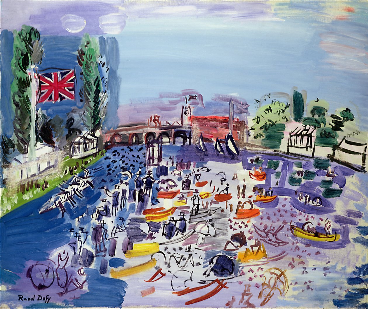 The Regatta at Henley by Raoul Dufy