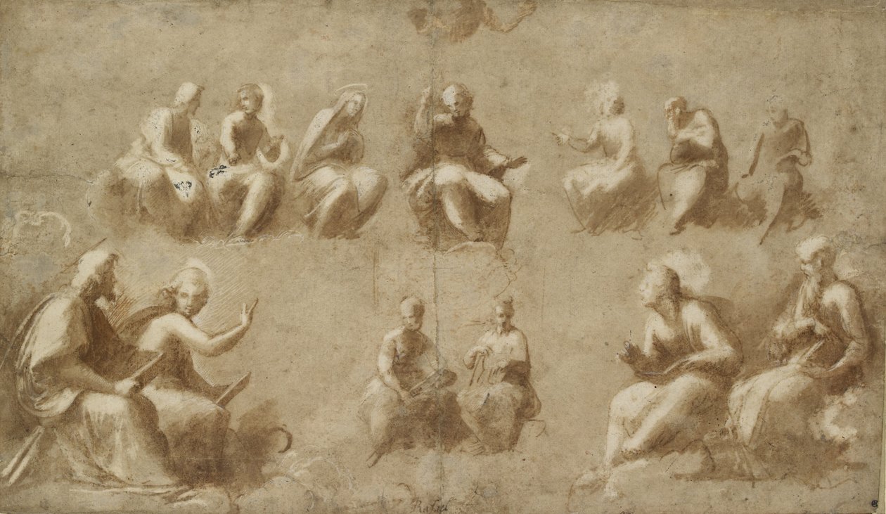 Christ and the Saints in Glory by Raffaello Sanzio Raphael