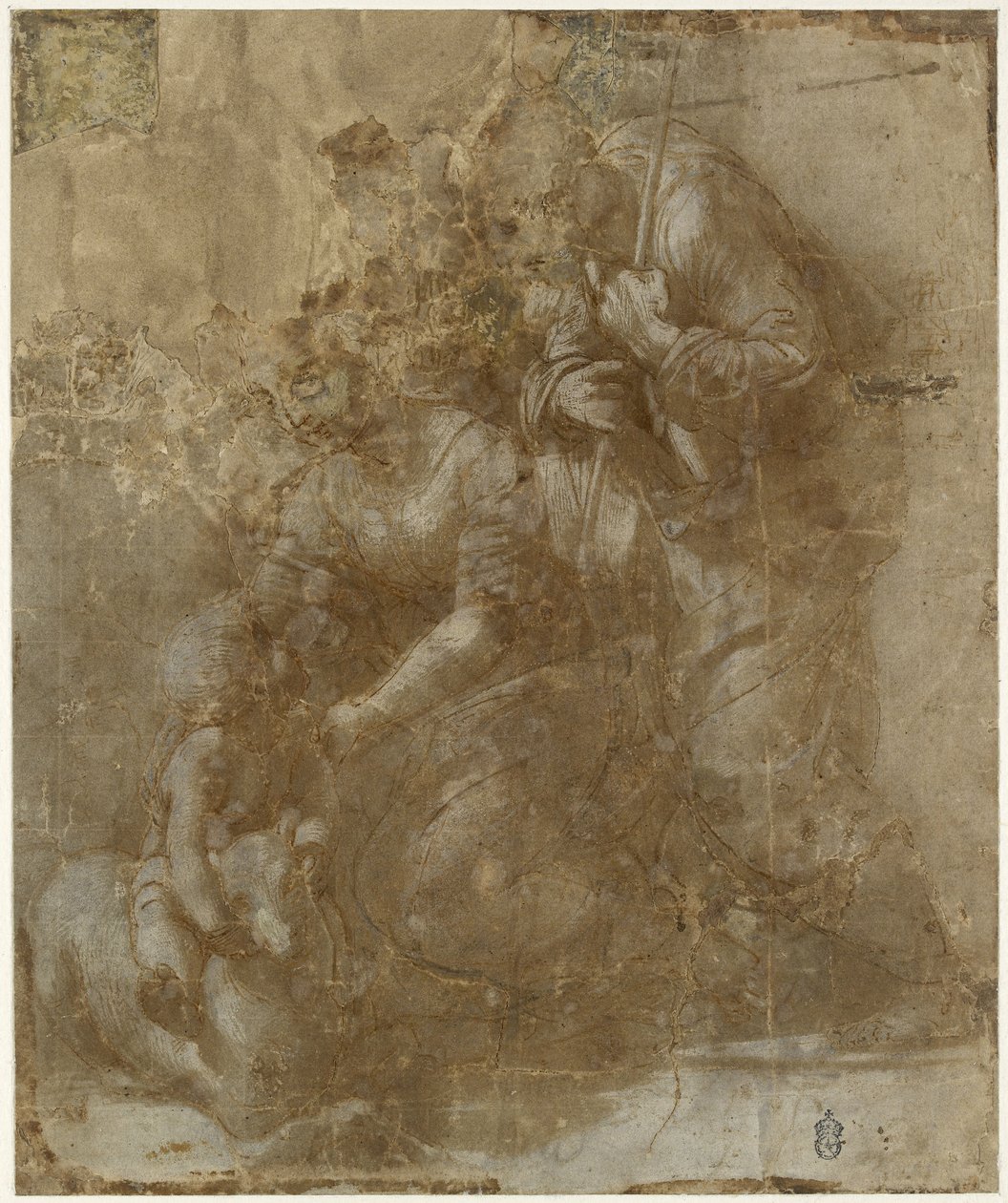 The Holy Family with the Lamb by Raffaello Sanzio Raphael