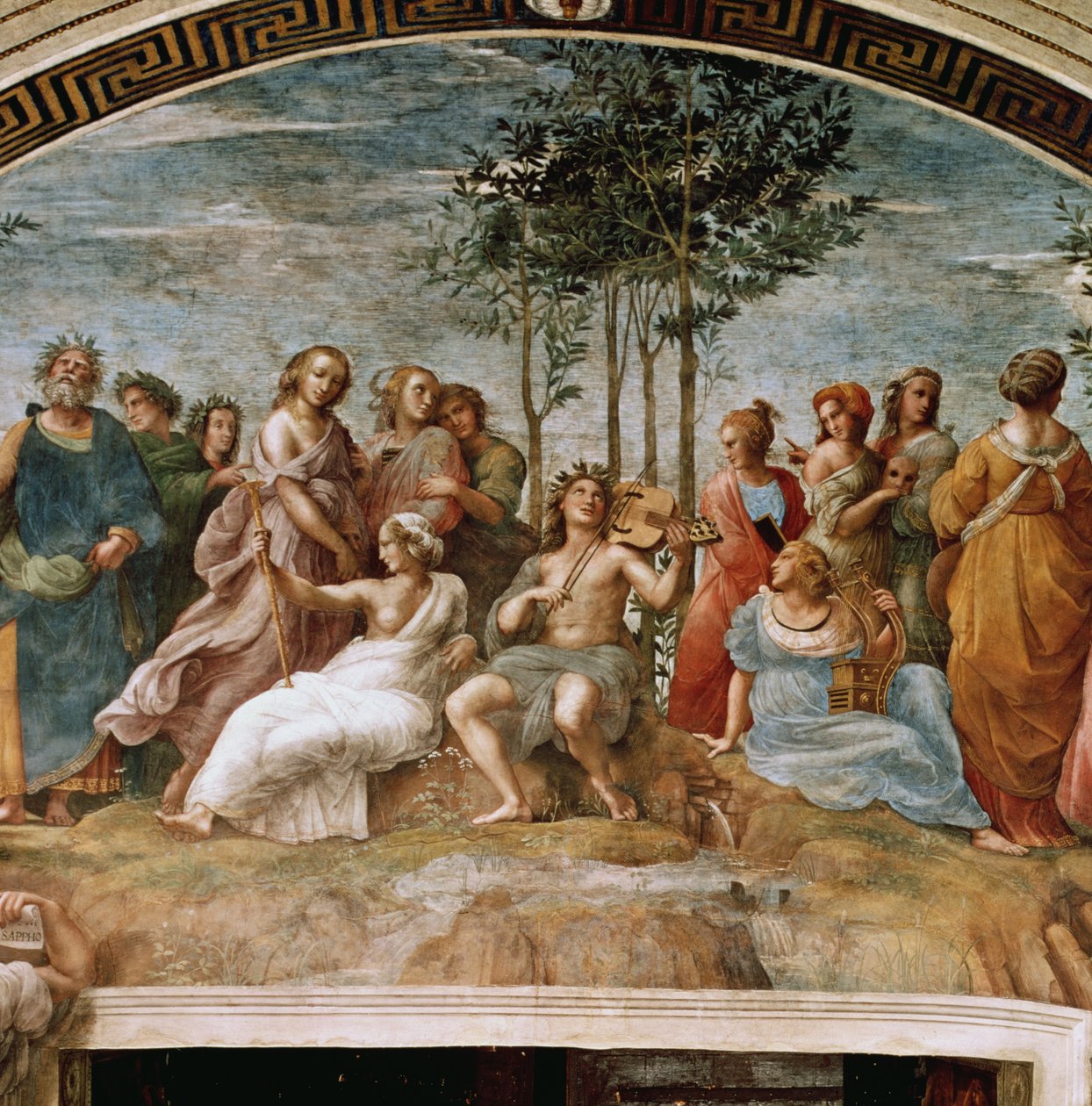 Parnassus, from the Stanza della Segnatura