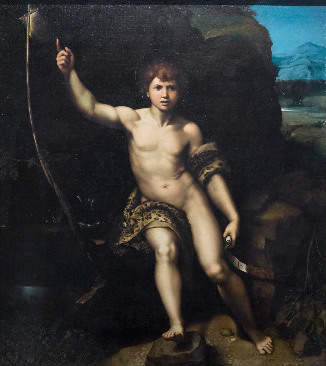 St. John the Baptist by Raphael (1483-1520) (& studio)