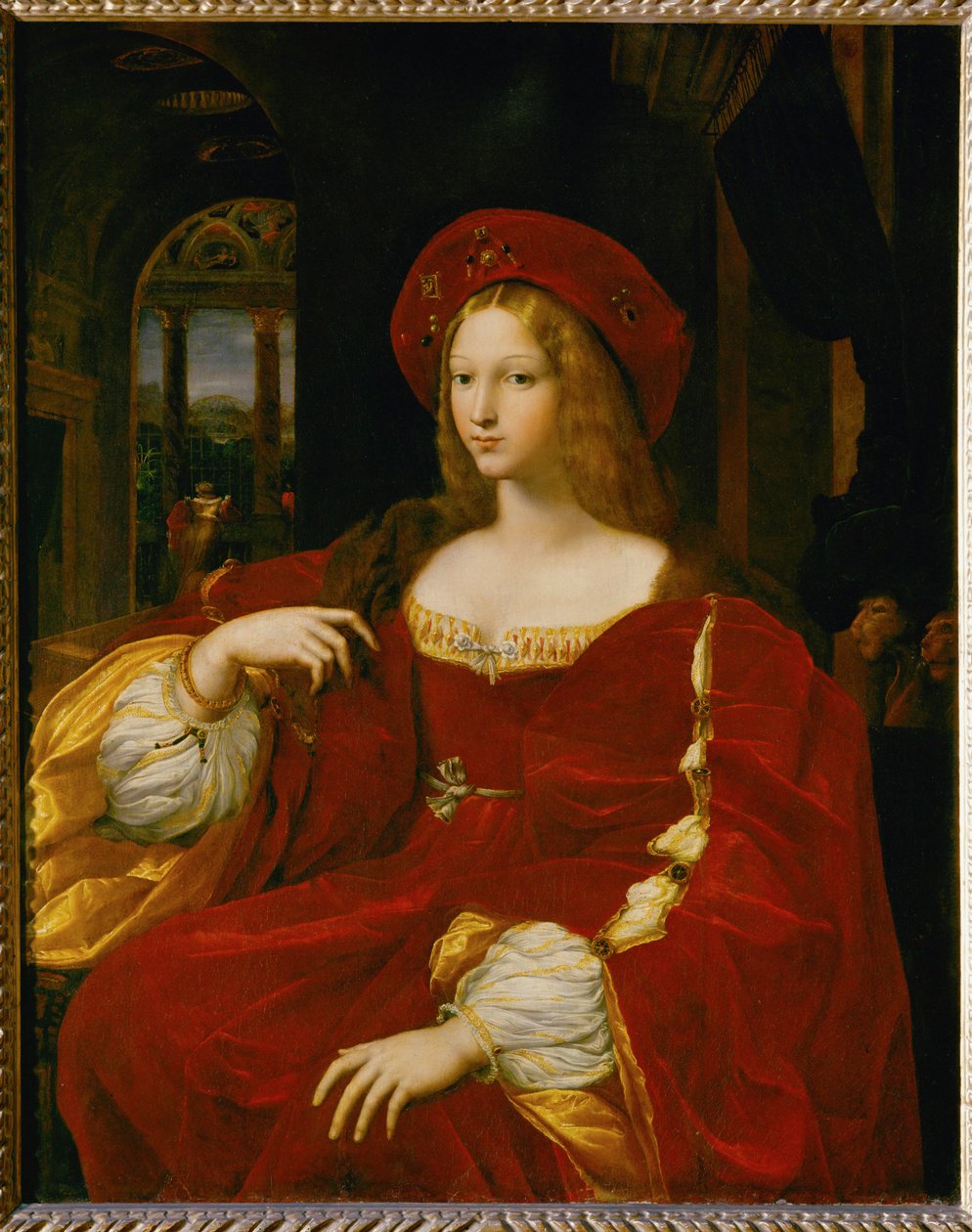 Isabel de Requesens, Wife of the Viceroy of Naples by Raphael (1483-1520)