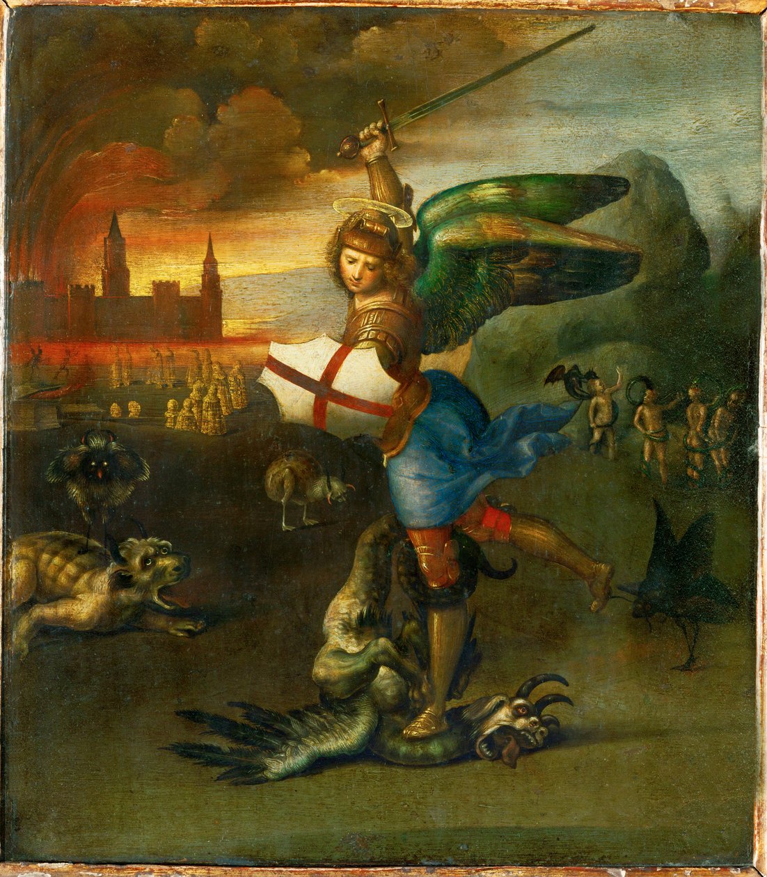 Saint Michael by Raphael (1483-1520)