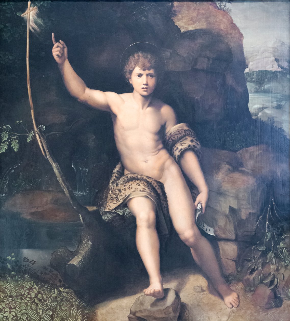 Saint John the Baptist by Raphael (1483-1520) (after)