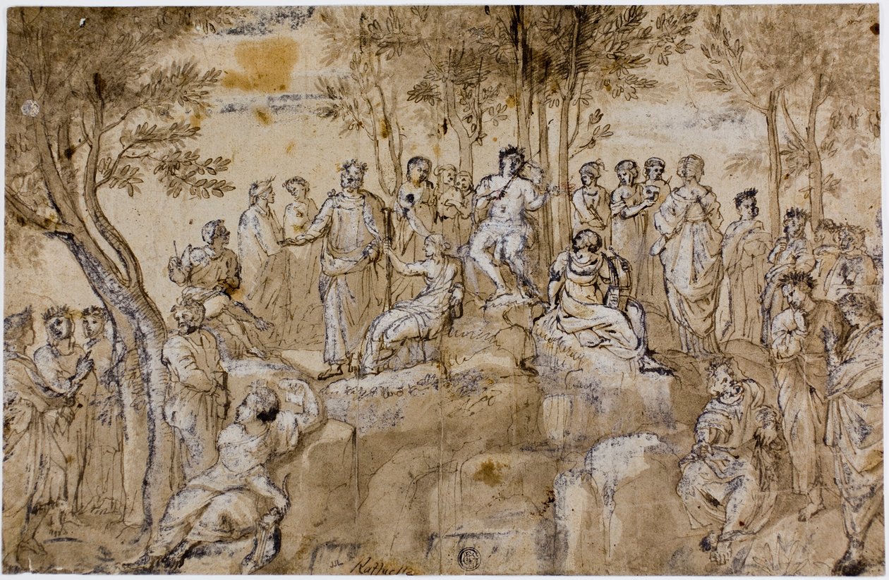 Parnassus by Raphael: Premium art reproduction